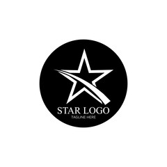 Obraz premium Star icon Template vector illustration design