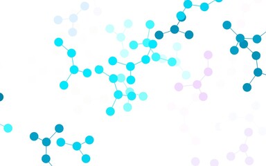 Light Multicolor vector texture with artificial intelligence concept.