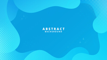 Abstract Blue liquid background. Modern background design. gradient color. Dynamic Waves. Fluid shapes composition. Fit for website, banners, wallpapers, brochure, posters