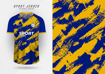 Background mockup for sports jersey, jersey, running shirt, grunge pattern.