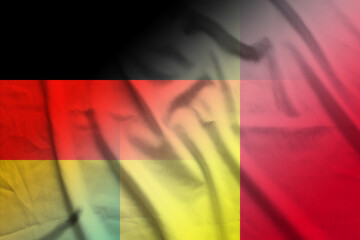 Germany and Mali national flag transborder relations MLI DEU