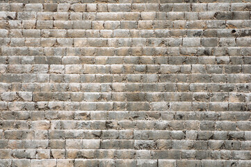 A stair made of gray stones