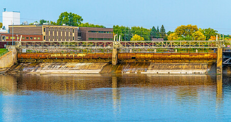 The Sartell Dam is a dam across the Mississippi River in Sartell, Minnesota.. The dam was used to generate hydroelectric power for the adjoining Sartell Paper Mill before it burned down.

