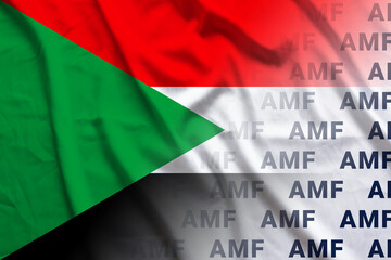 Sudan flag AMF banner organization
