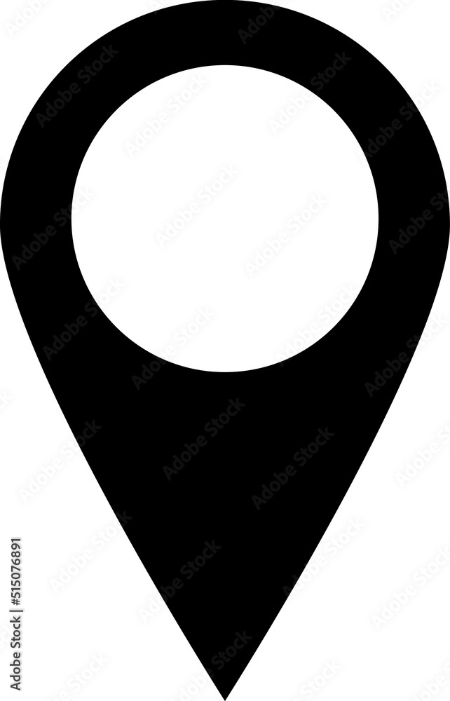Poster map pointer icon