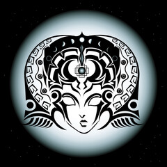MamaQuilla Goddess of the moon in Inca mythology