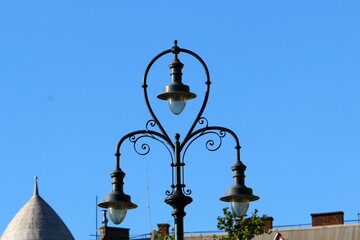 Lantern - a device for lighting the street at night