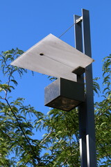 Lantern - a device for lighting the street at night