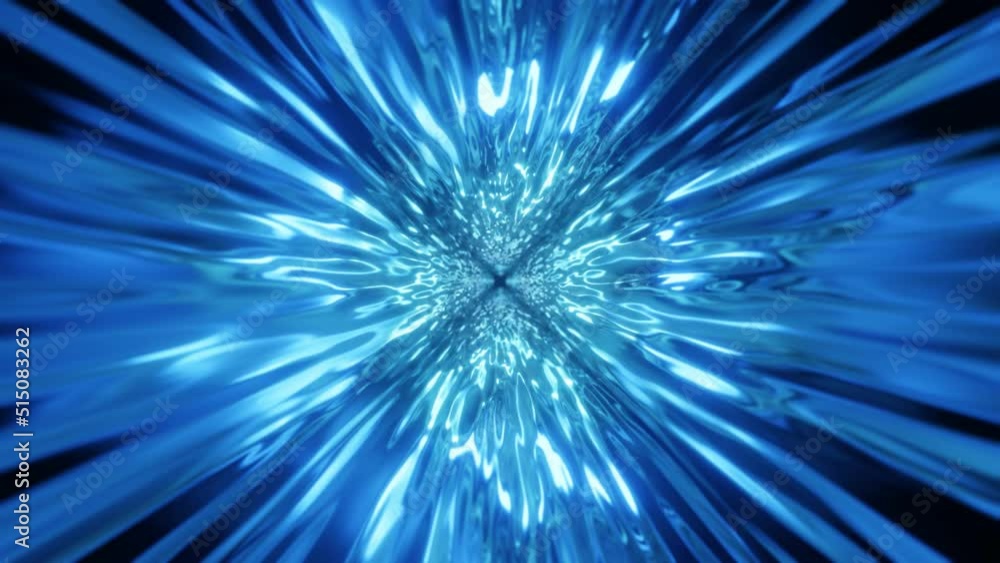 Poster futuristic wormhole high speed tunnel background 3d rendering