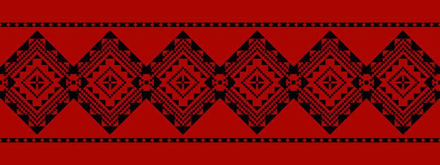 Traditional tribal or Modern native ikat pattern. Geometric ethnic background for pattern seamless design or wallpaper.