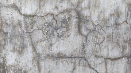 White cracked plaster texture Light modern abstract background
