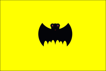 halloween background with bat