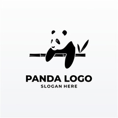 panda logo design