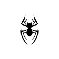 Spider icon logo vector design