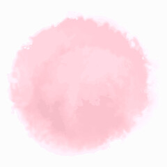 watercolor blot with smudge drips and stains