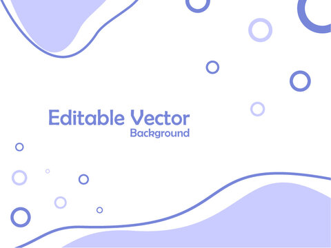 Abstract floral organic vector background templete for presentation or power point templete.