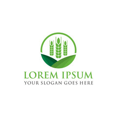 farm logo , agriculture logo vector