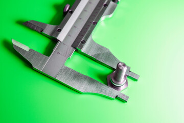 Caliper is a highly accurate measurement tool. The exact size of the parts. Professional tool.