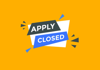 Case Closed text button label template. social media post design
