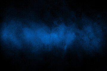 Cement wall background, dark blue gradient old wall pattern, blue abstract wall background, dark blue cement texture old wall pattern.