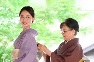 着物の着付け