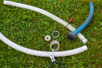 fixing  water hoses
