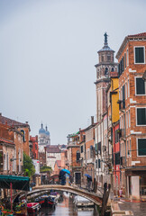 View of Venice City Centre, Veneto, Italy, Europe, World Heritage Site