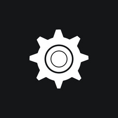 gear vector for website symbol icon presentation