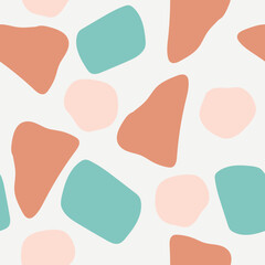 Elegant Bohemian Shape Seamless Pattern Illustration