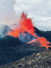 Iceland Volcano Explosion