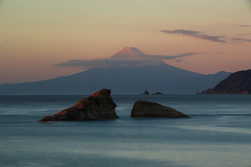 雲見から富士山