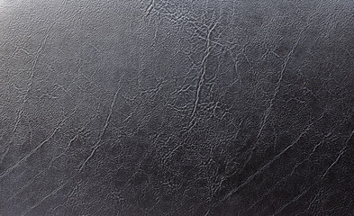 Texture black leather sofa background
