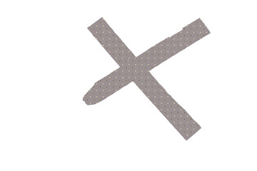 Obraz premium Isolated Tape Pieces on Transparent Background