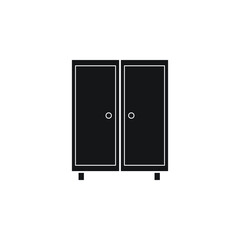  wardrobe vector for website symbol icon presentation