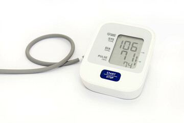 Medical electronic tonometer, blood pressure monitor