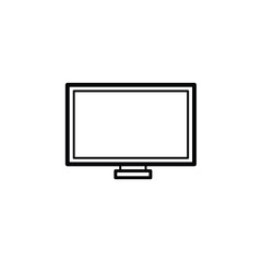 television vector for website symbol icon presentation