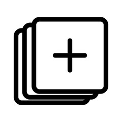 add to list icon or logo isolated sign symbol vector illustration - high quality black style vector icons
