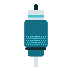 Obraz premium speaker cable icon on transparent background