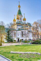 Sofia landmarks, Bulgaria, HDR Image