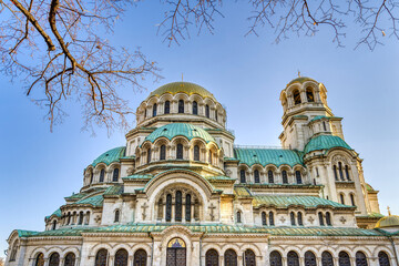 Fototapeta na wymiar Sofia landmarks, Bulgaria, HDR Image