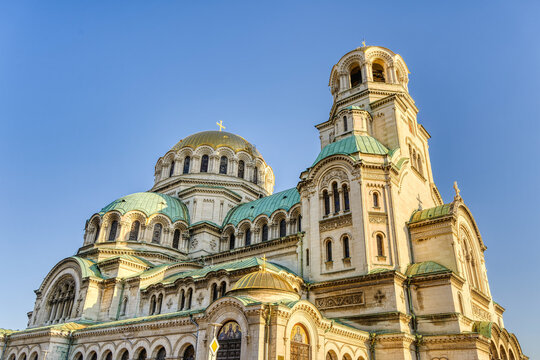 Sofia landmarks, Bulgaria, HDR Image