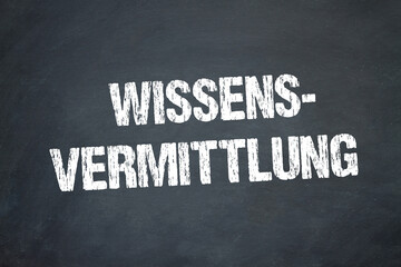 Wissensvermittlung