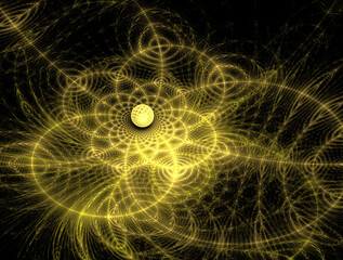 Imaginatory fractal abstract background Image