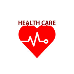 Health care icon isolated on white background