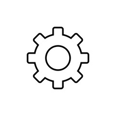 Cog simple icon