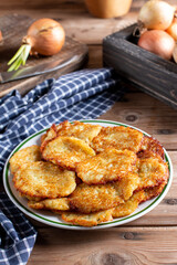 Potato pancakes, Ukrainian pellet, traditional dish