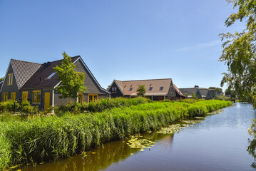 Den Helder, Netherlands. June 2022. Residential area in Den Helder, North Holland.