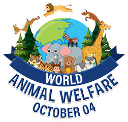 World Animal Welfare Day Poster