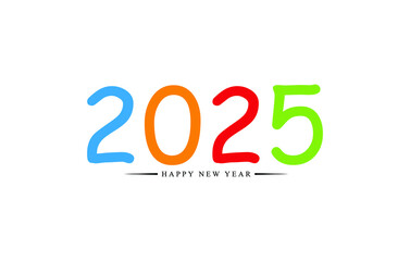 Vector Art of Year 2025