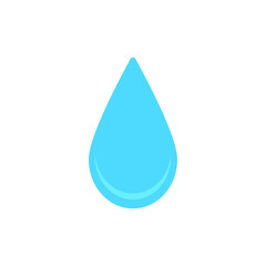 Water drop vector icon. Graphic element vector. Liquid color background design.